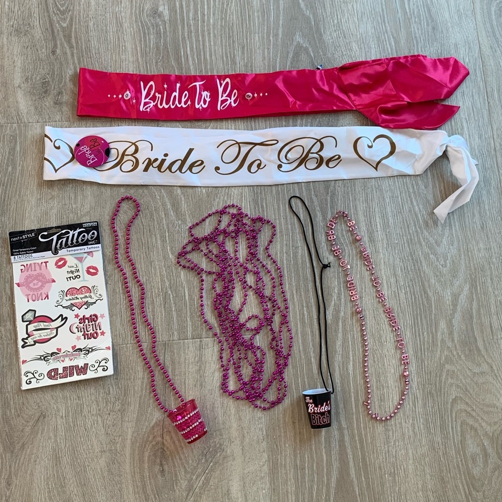 Bachelorette supplies bundle bride to be wedding stag party hen event bridesmaid